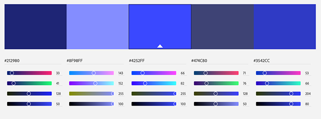 blue 004 mono